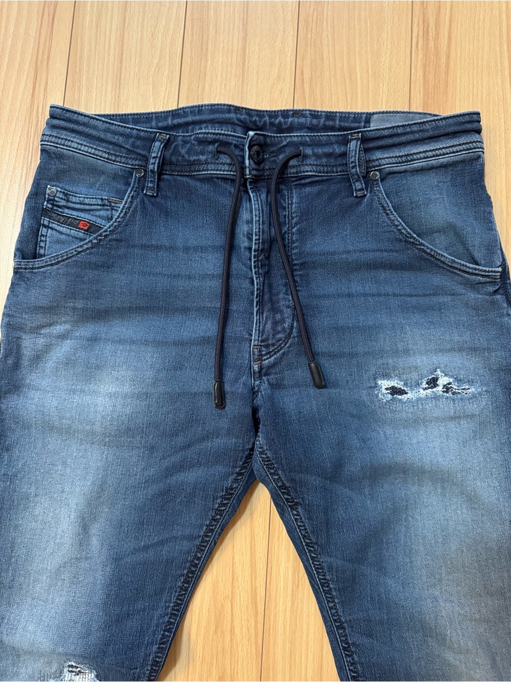 Diesel  Krooley Jogg Jeans in Dark Blue.